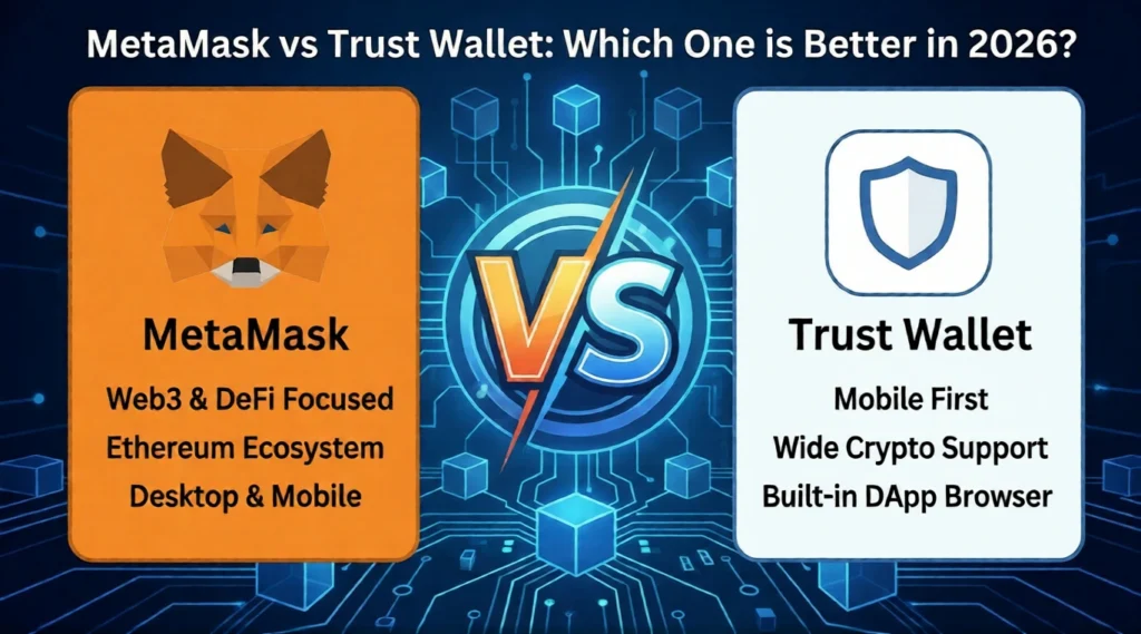 MetaMask vs Trust Wallet: Which One is Better in 2026?