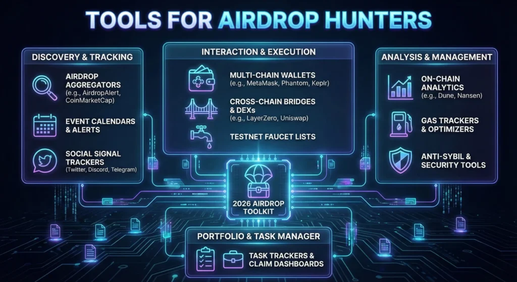 Tools for Airdrop Hunters